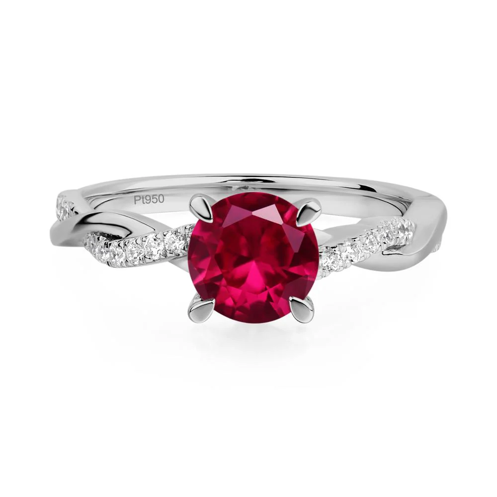 Ruby Twist Ring - Image 9