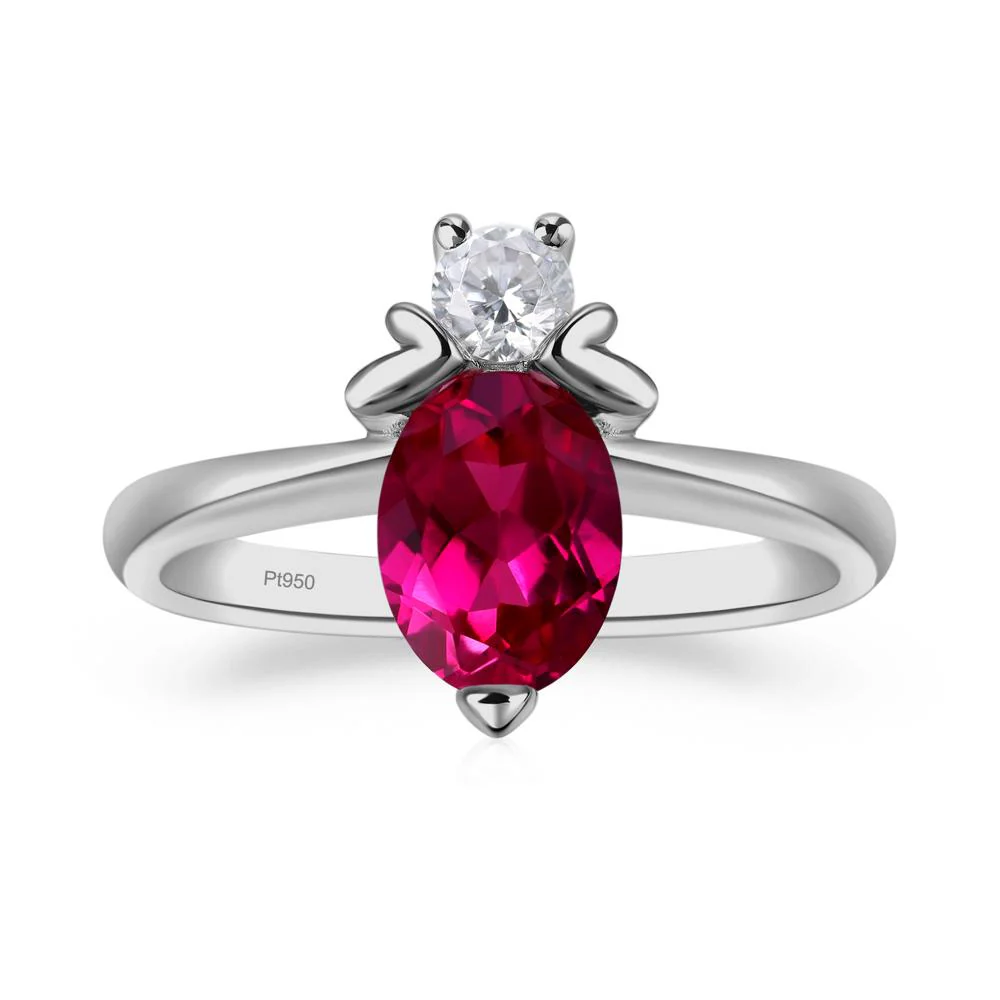Ruby Bumble Bee Ring - Image 6