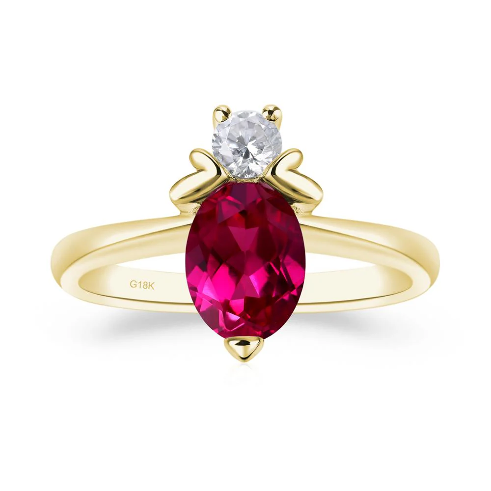 Ruby Bumble Bee Ring - Image 8