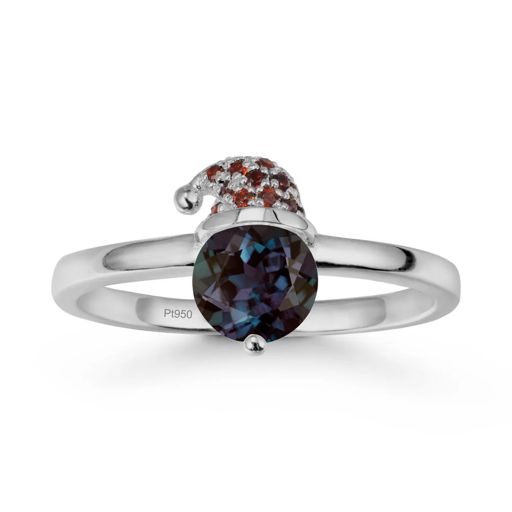 Santa Hat Alexandrite Ring - Image 8