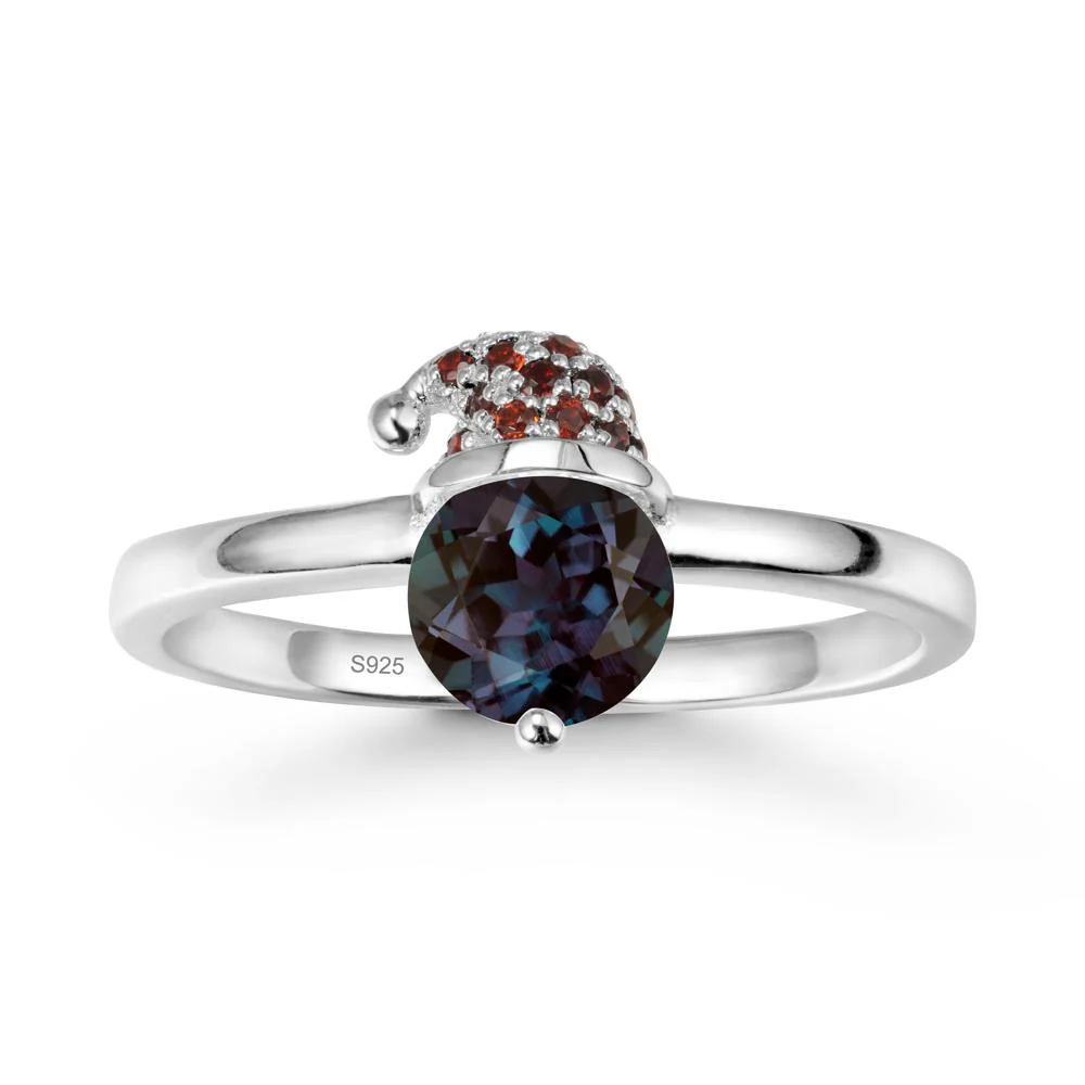 Santa Hat Alexandrite Ring - Image 9