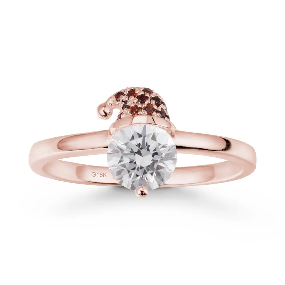 Santa Hat Diamond Ring - Image 5