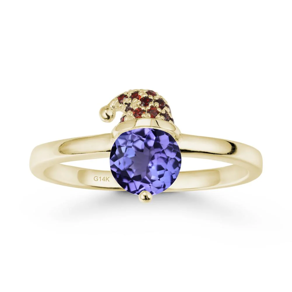 Santa Hat Tanzanite Ring - Image 4