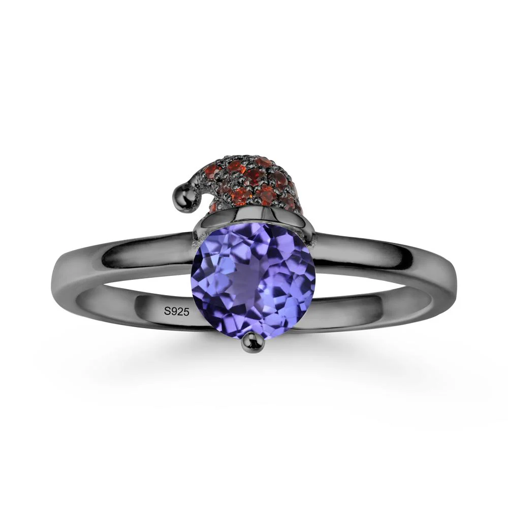 Santa Hat Tanzanite Ring - Image 8