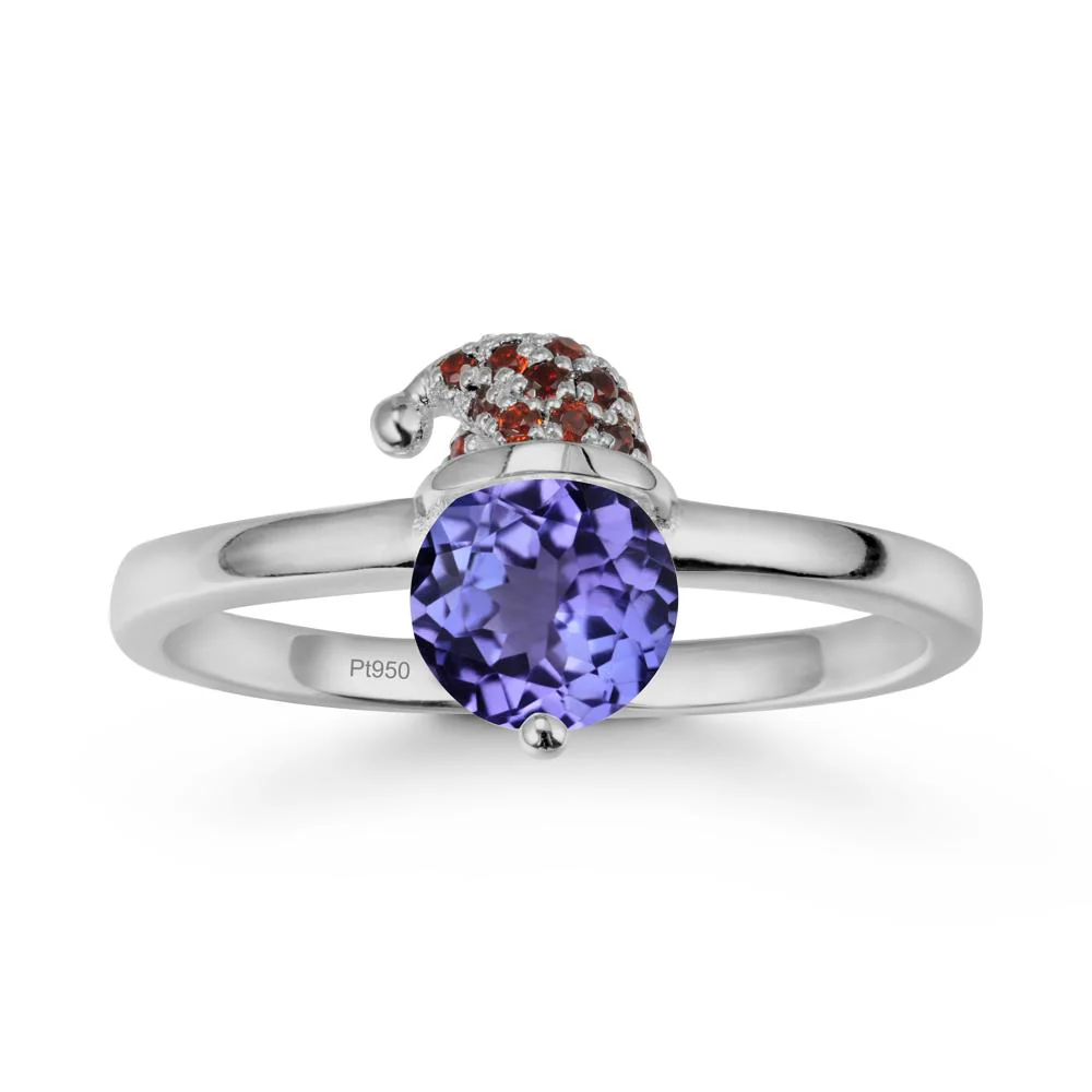 Santa Hat Tanzanite Ring - Image 9