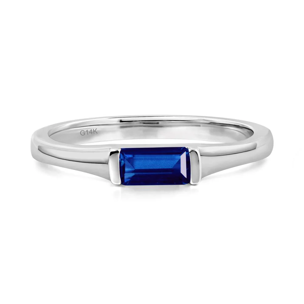 Sapphire Baguette Ring