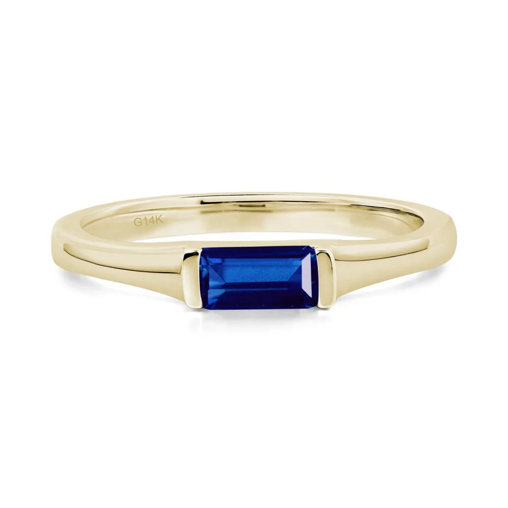 Sapphire Baguette Ring - Image 3