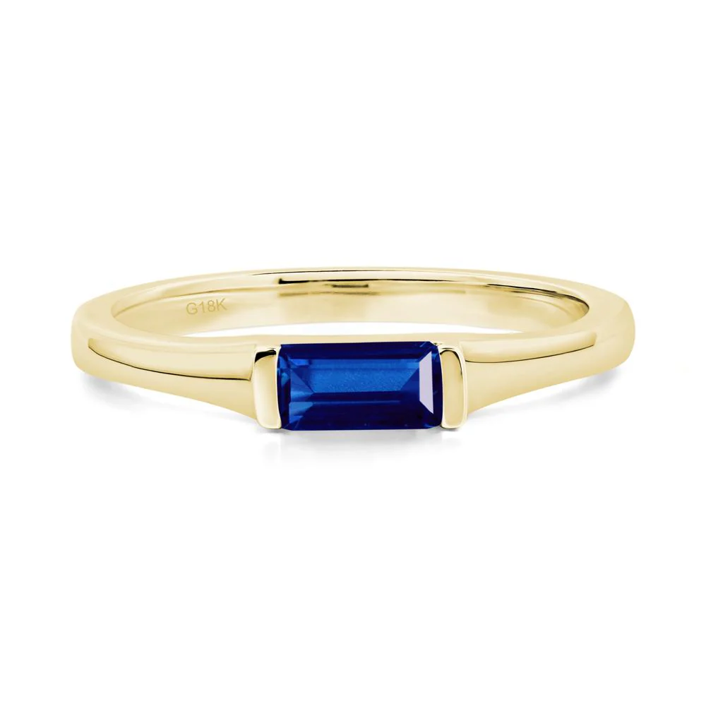 Sapphire Baguette Ring - Image 6