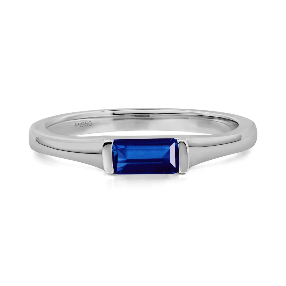 Sapphire Baguette Ring - Image 8