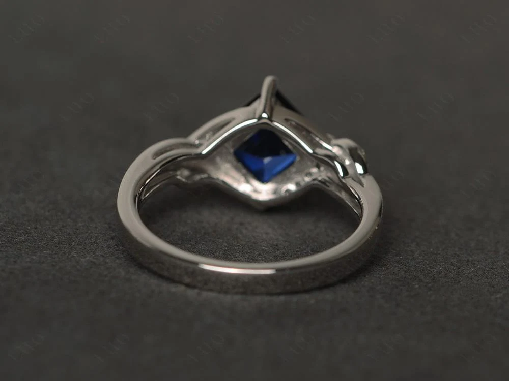 Sapphire Twisted Promise Ring - Image 31