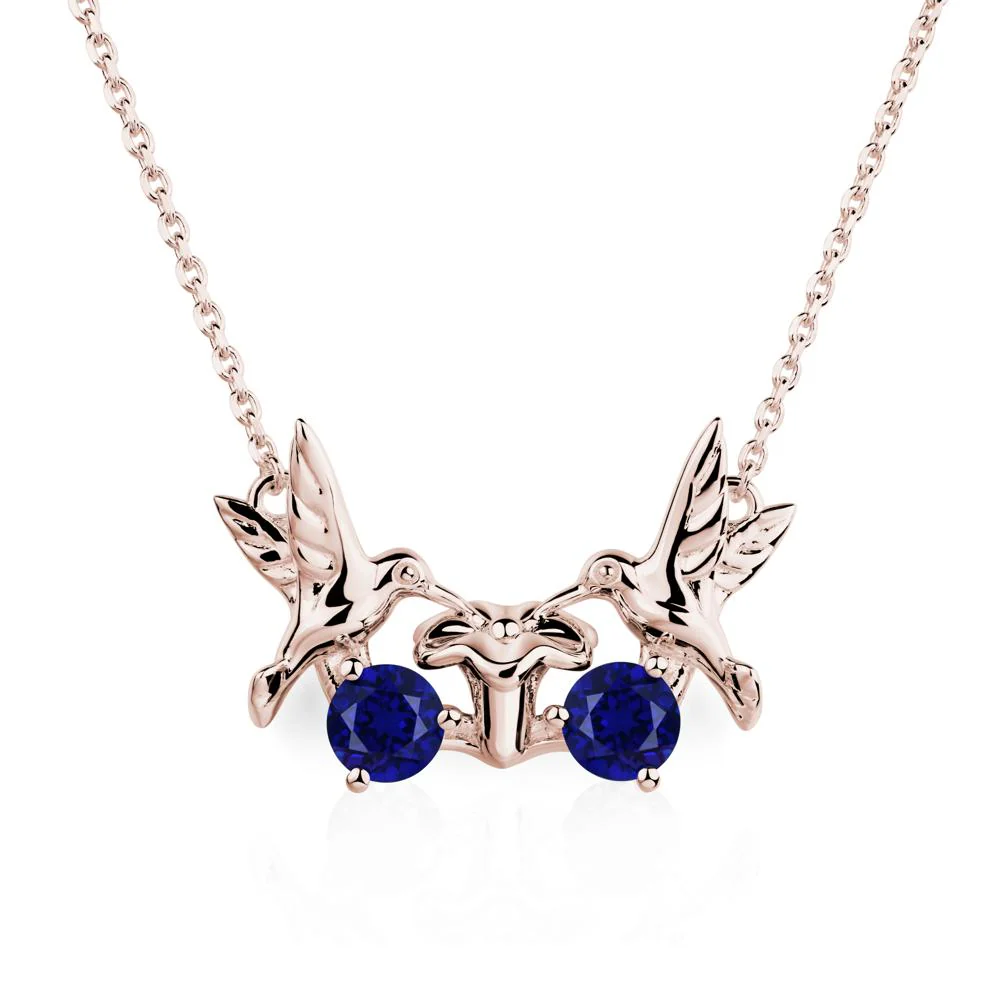 Sapphire Necklace Hummingbird - Image 5