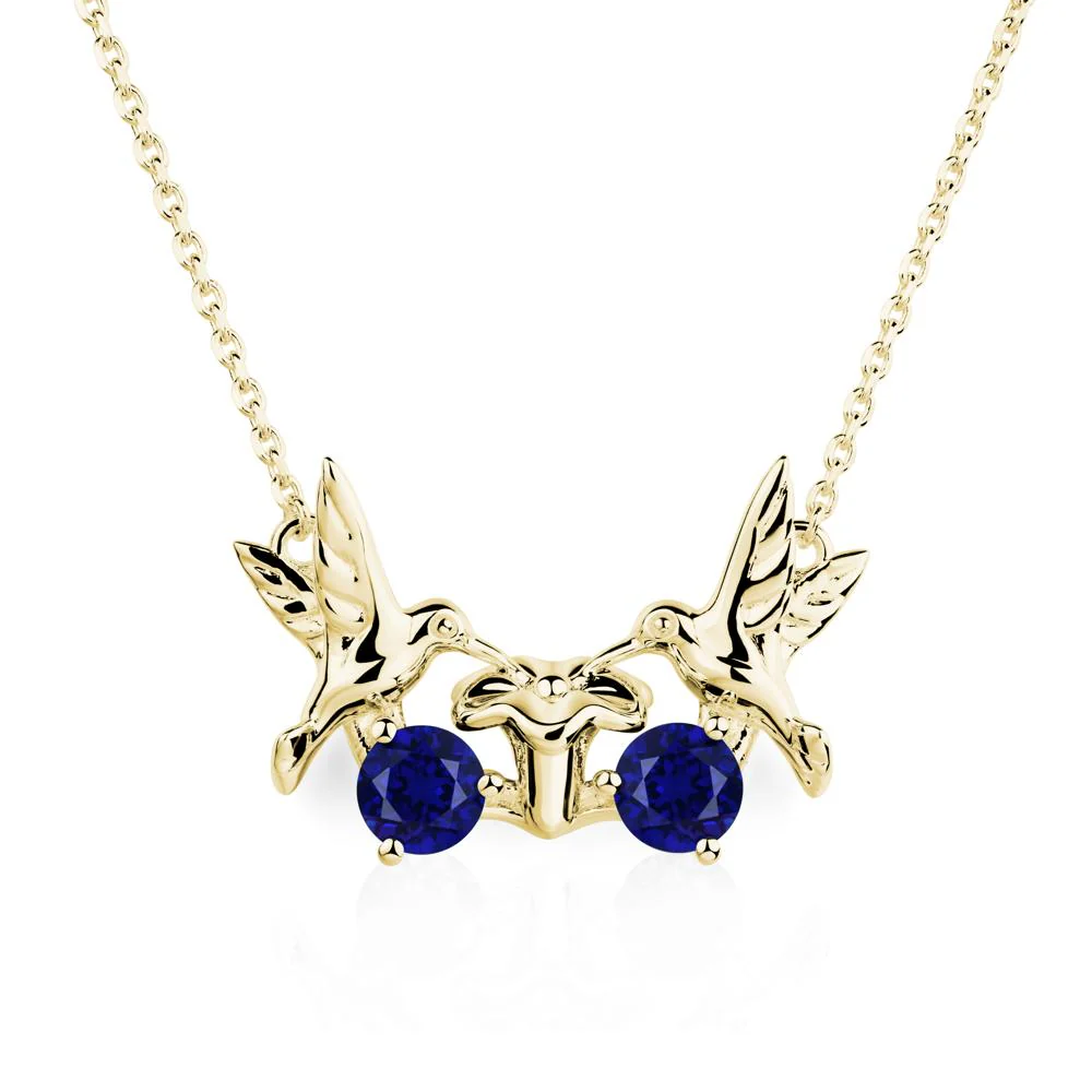 Sapphire Necklace Hummingbird - Image 8