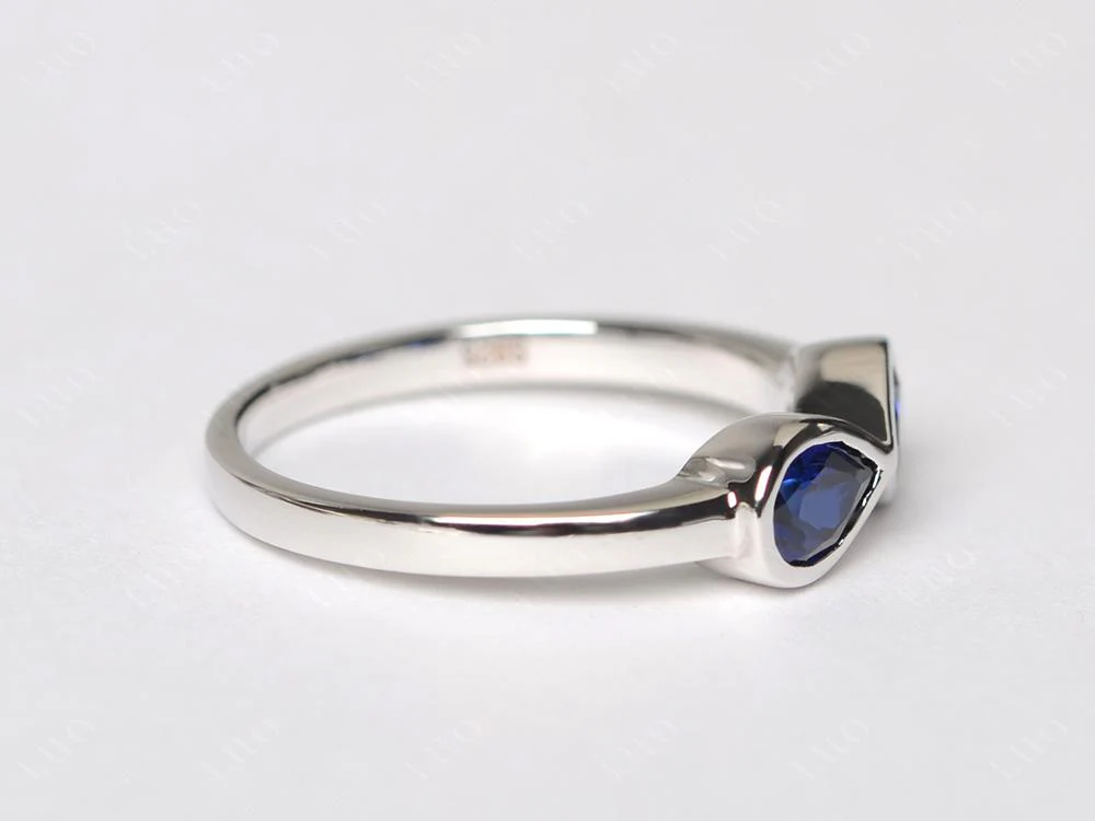 Sapphire Infinity Ring - Image 11