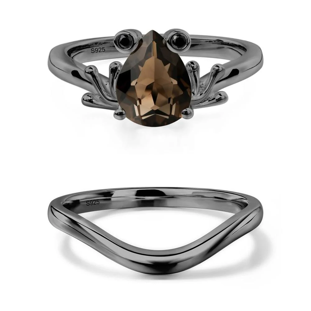 Smoky Quartz Frog Ring - Image 23