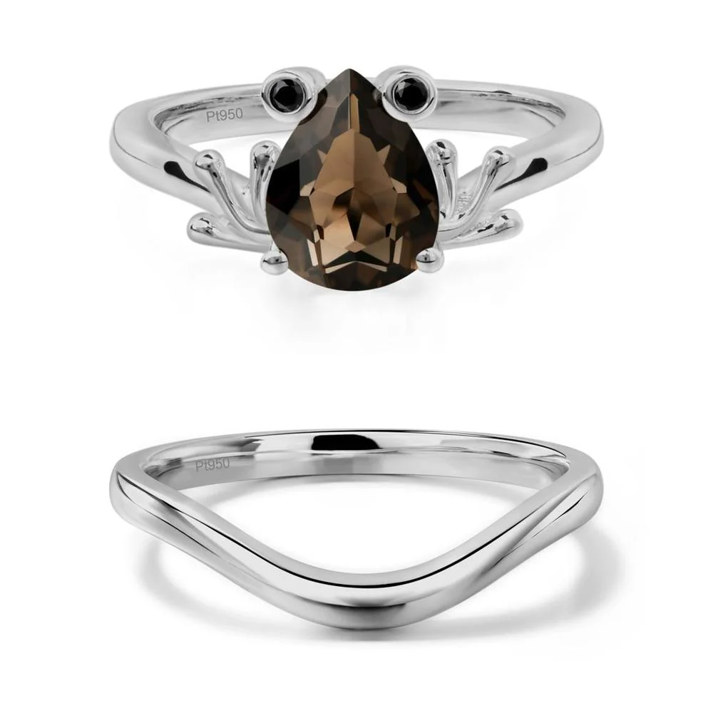 Smoky Quartz Frog Ring - Image 25