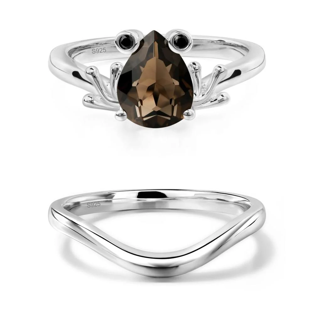 Smoky Quartz Frog Ring - Image 27