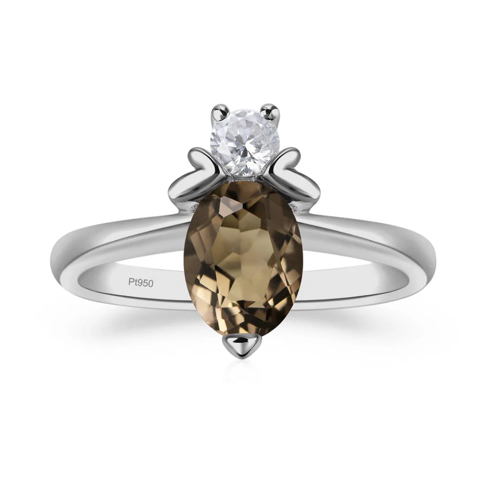 Smoky Quartz Bee Ring - Image 6