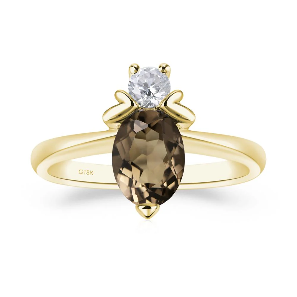 Smoky Quartz Bee Ring - Image 8