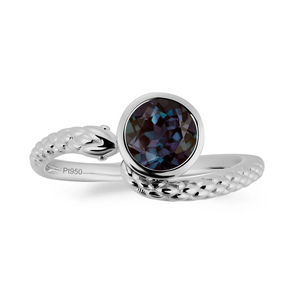 Snake Wrap Alexandrite Ring