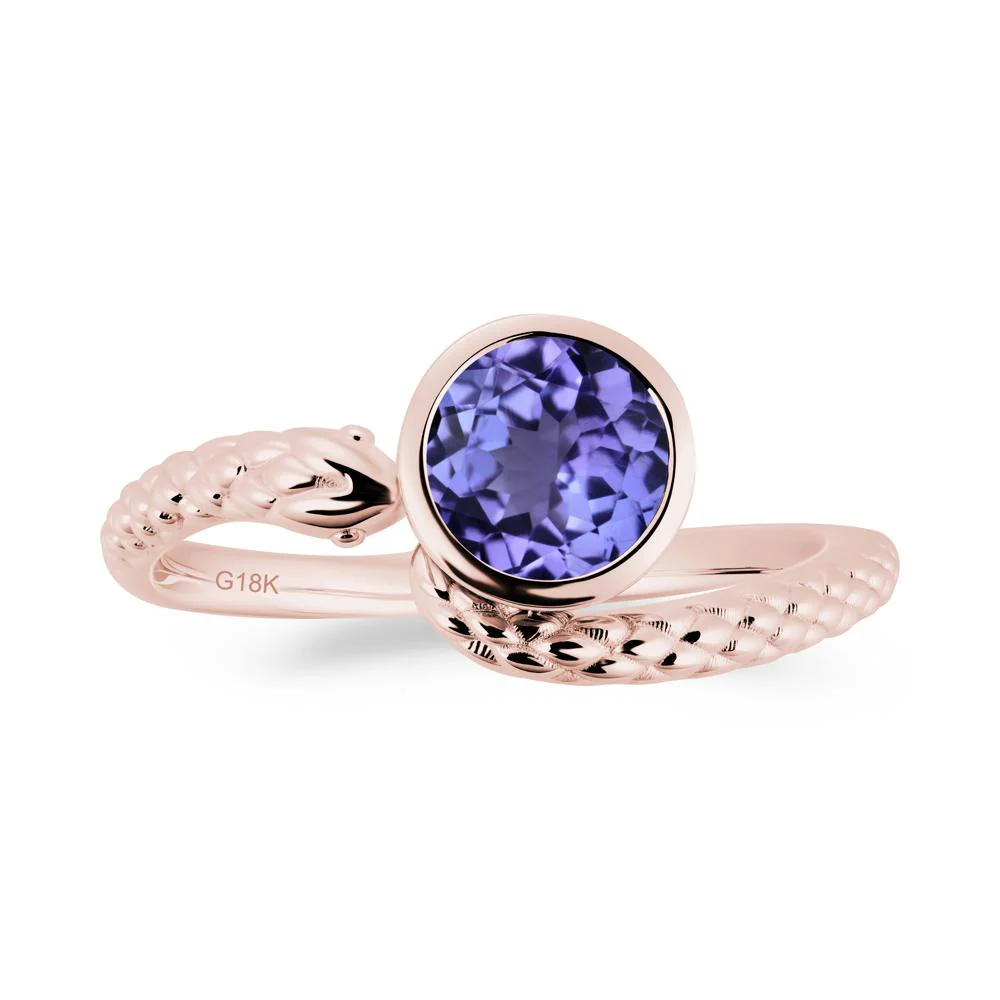 Snake Wrap Tanzanite Ring - Image 3