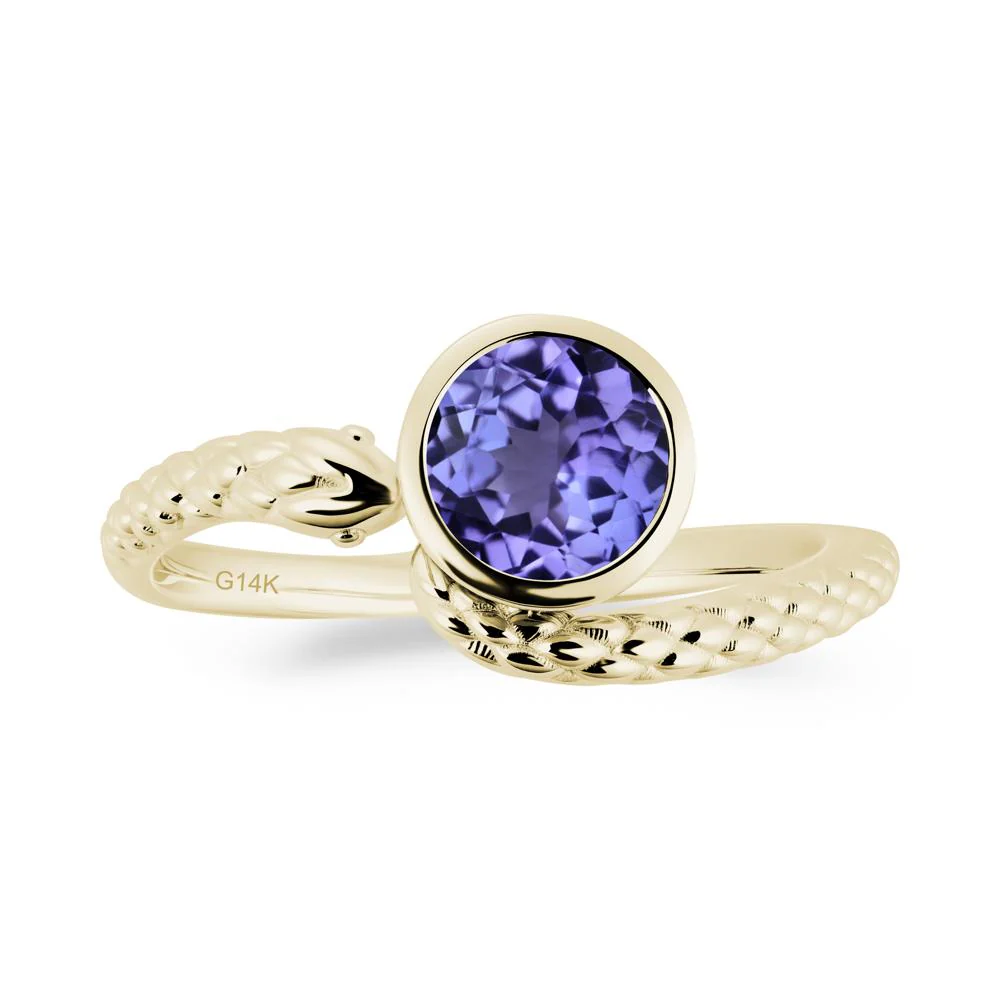 Snake Wrap Tanzanite Ring - Image 5