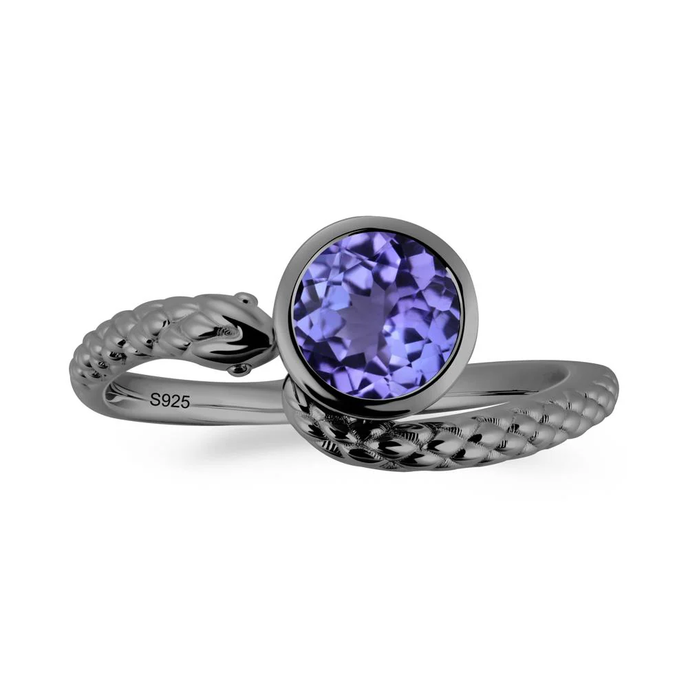 Snake Wrap Tanzanite Ring - Image 7