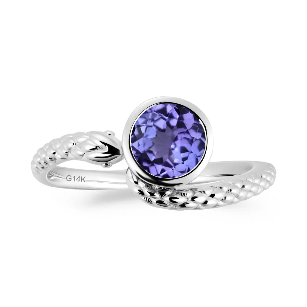 Snake Wrap Tanzanite Ring - Image 9
