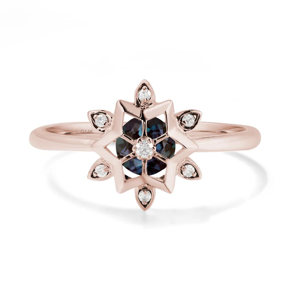 Snowflake Alexandrite Ring - Image 2