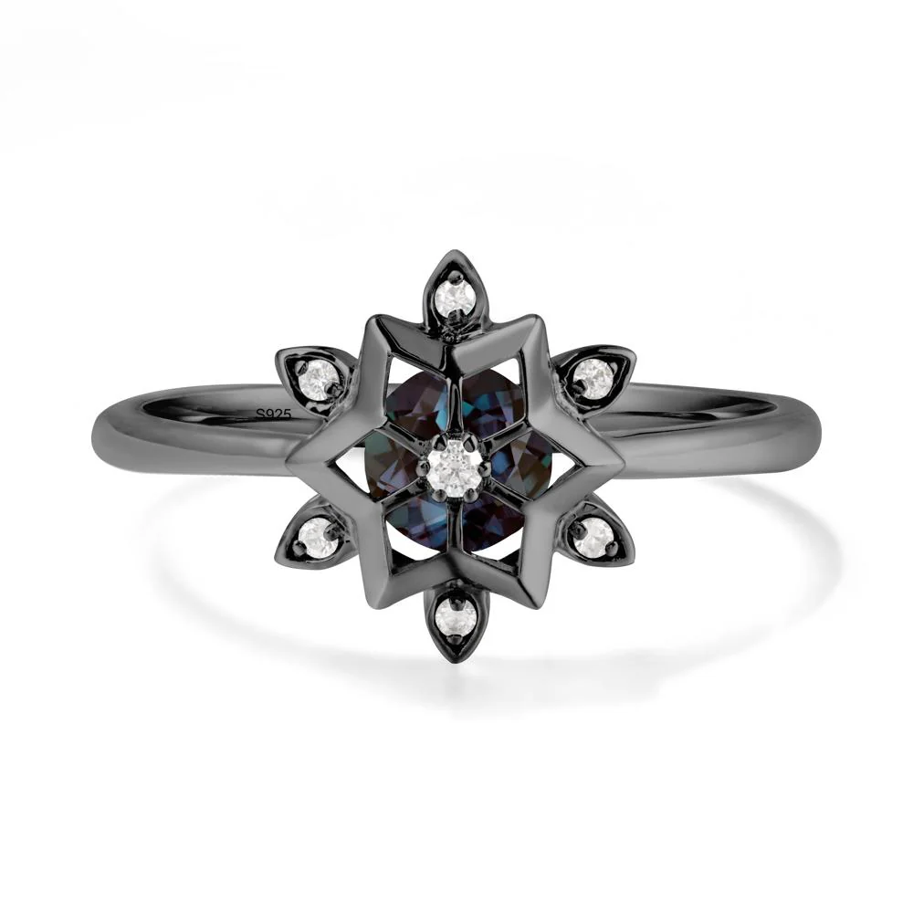 Snowflake Alexandrite Ring - Image 7