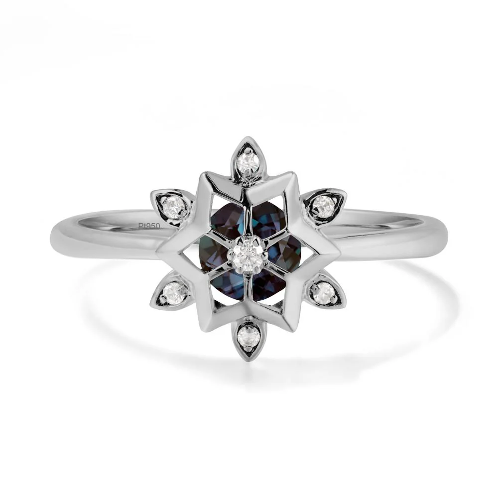 Snowflake Alexandrite Ring - Image 8