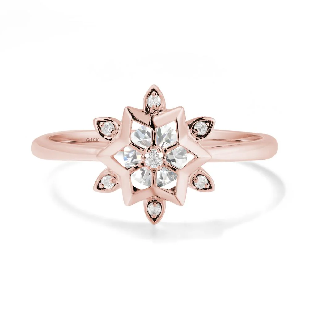 Snowflake Diamond Ring - Image 5