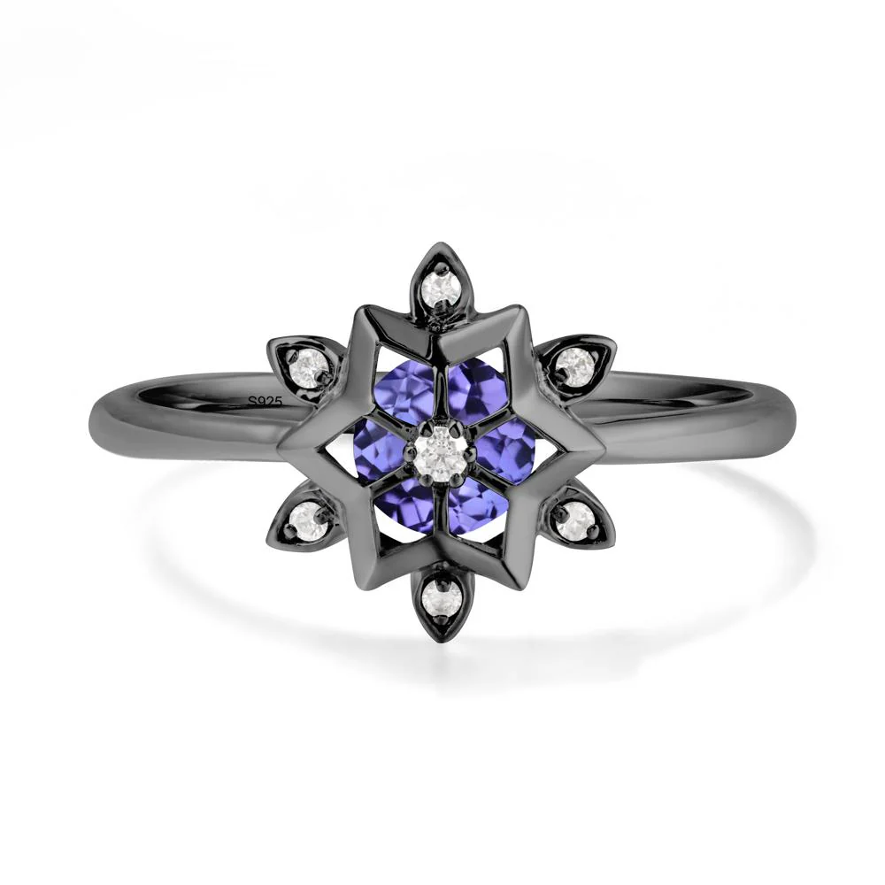 Snowflake Tanzanite Ring - Image 8