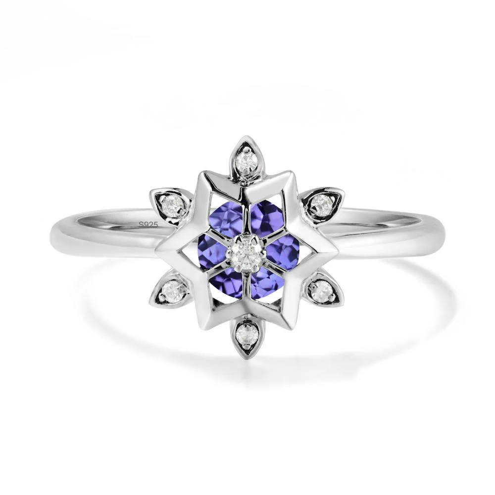 Snowflake Tanzanite Ring - Image 9