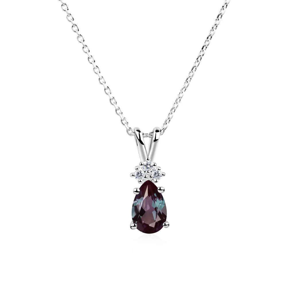 Pear Shaped Alexandrite Necklace - Image 7