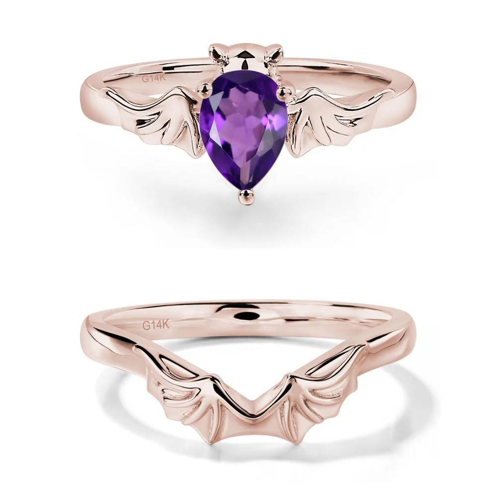 Amethyst Bat Ring - Image 11