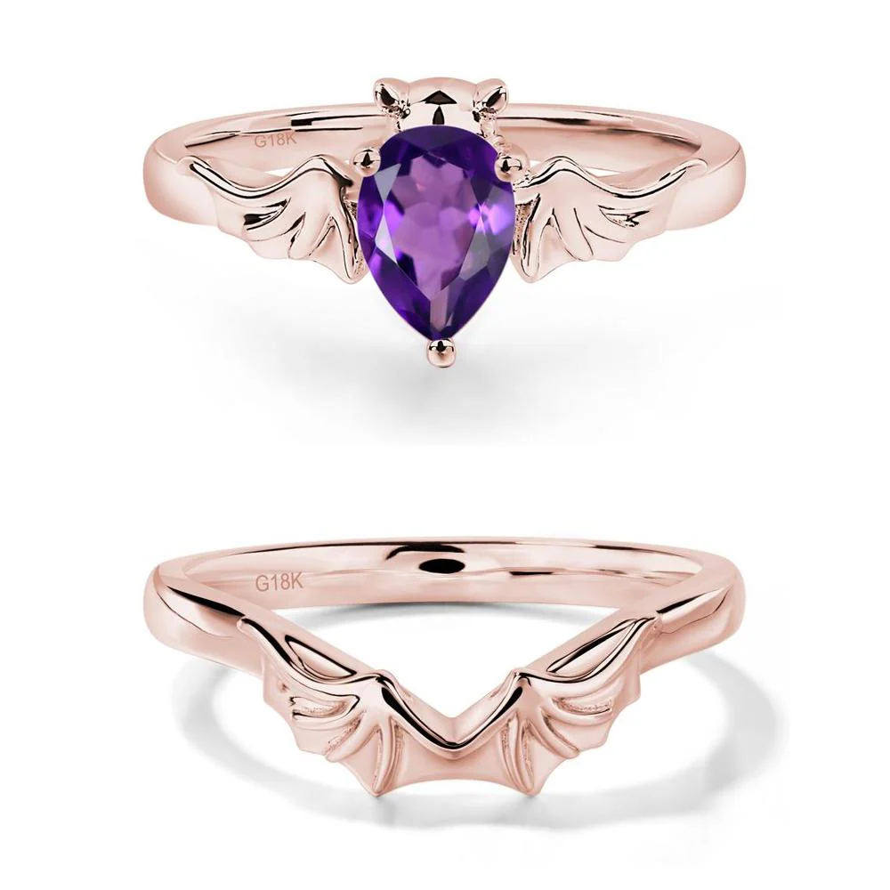 Amethyst Bat Ring - Image 17
