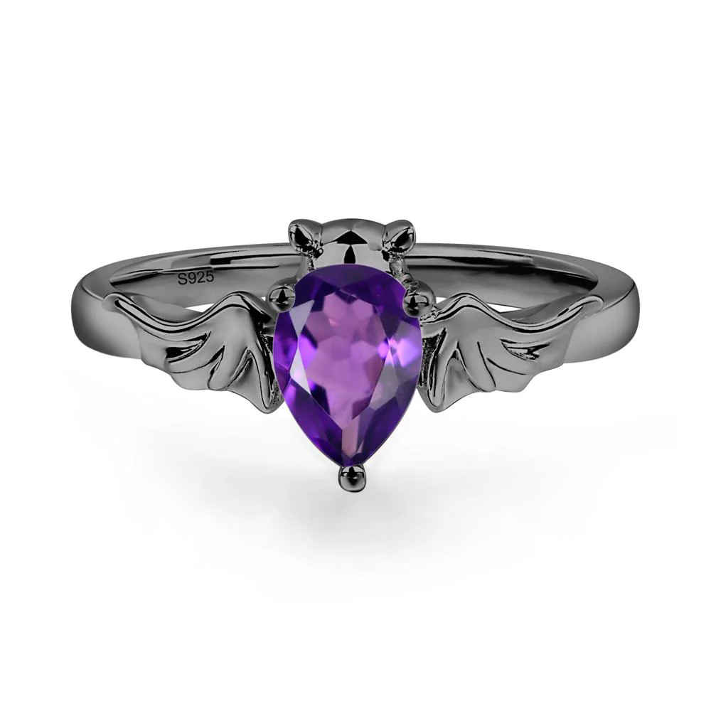 Amethyst Bat Ring - Image 2