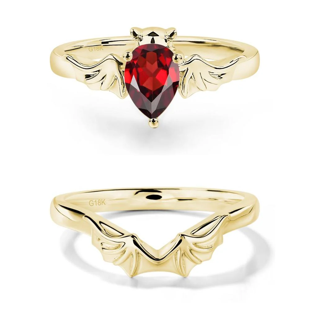 Garnet Bat Ring - Image 21
