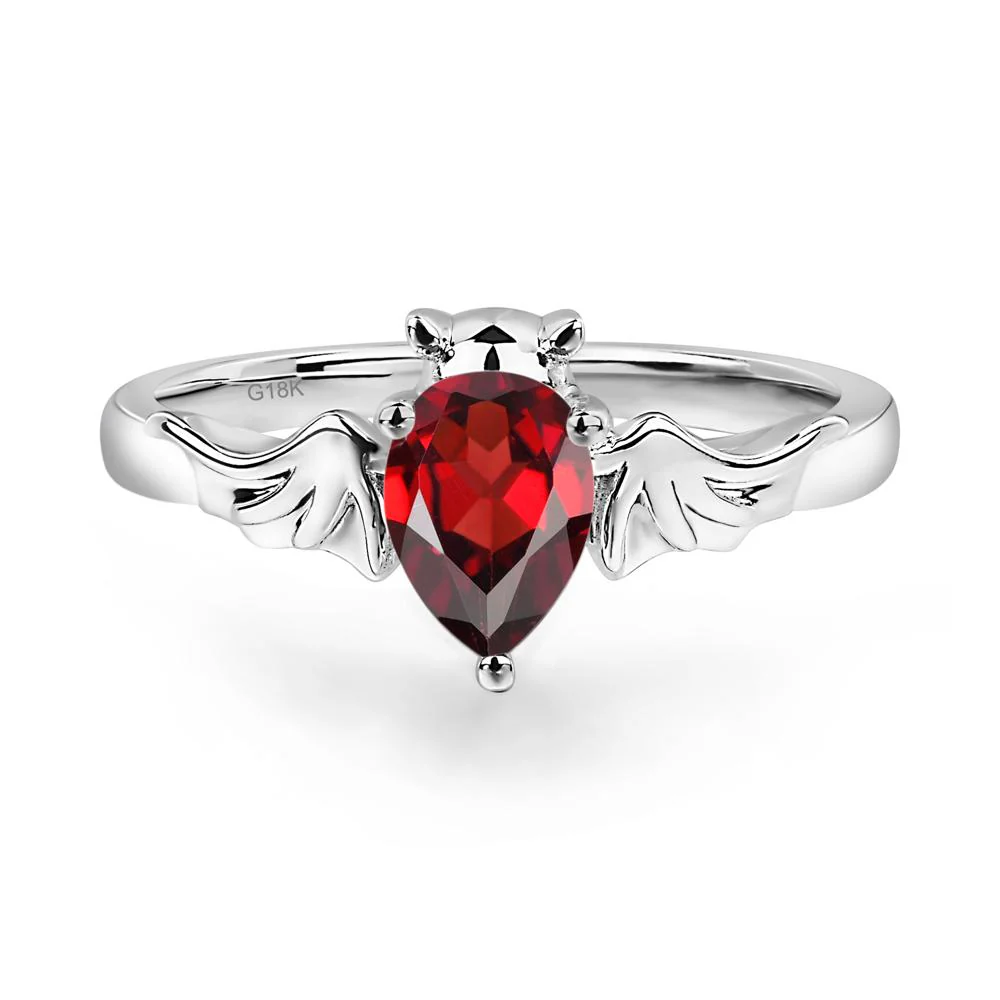 Garnet Bat Ring - Image 3