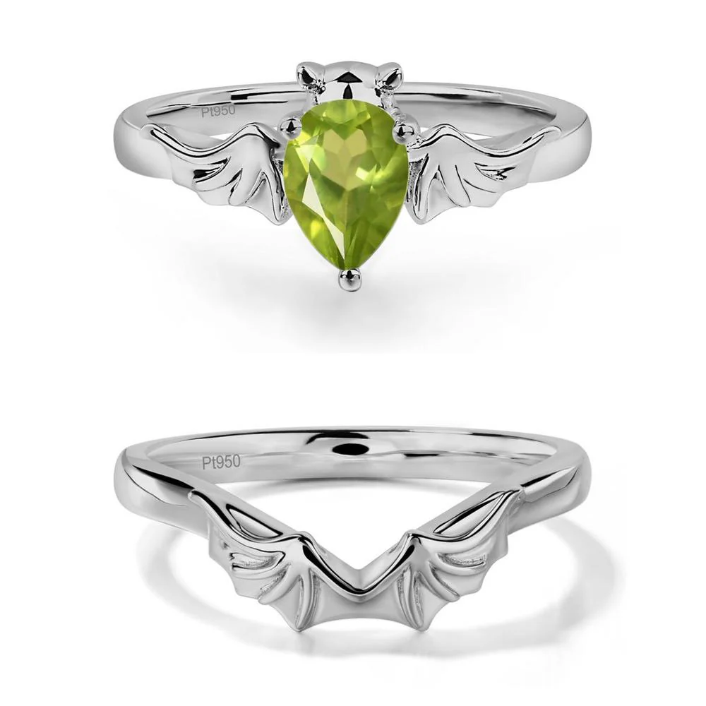 Peridot Gothic Promise Ring - Image 25