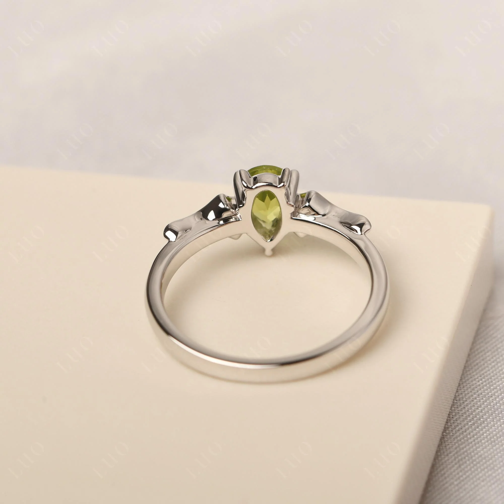 Peridot Gothic Promise Ring - Image 31