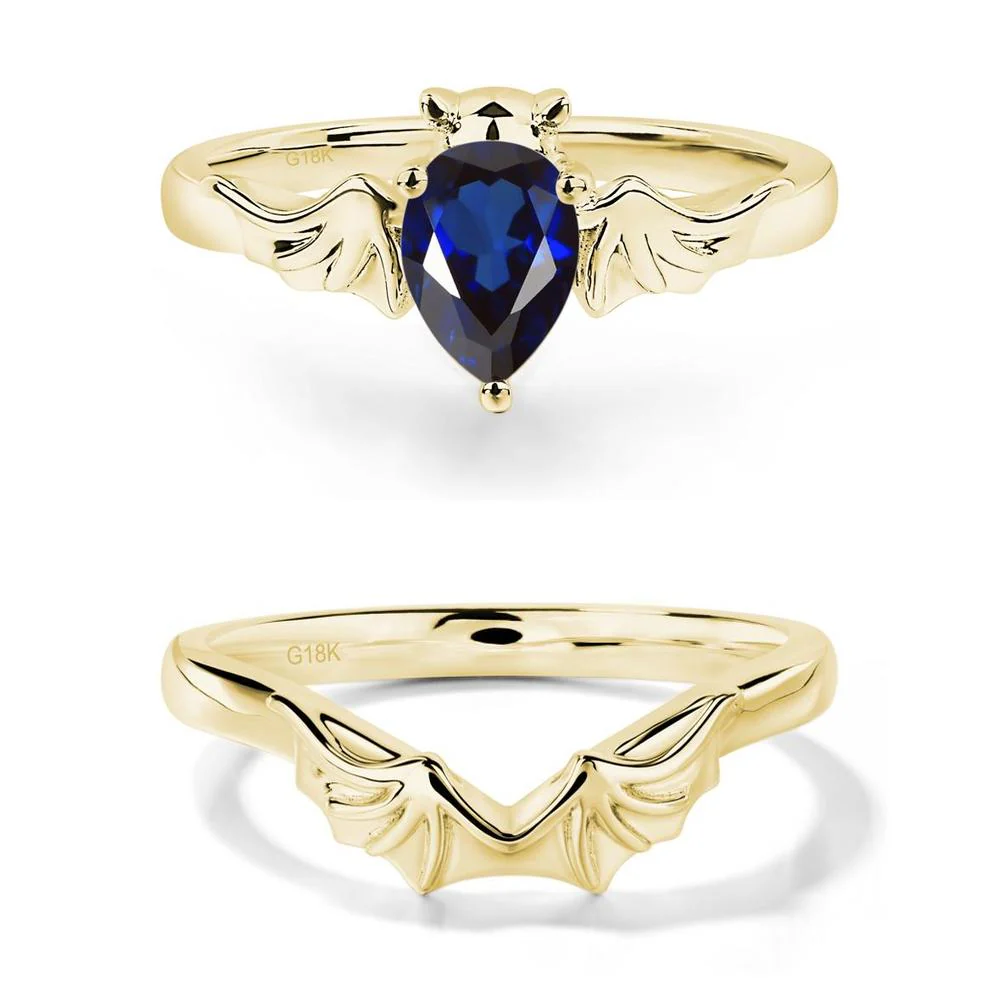 Sapphire Gothic Promise Ring - Image 21