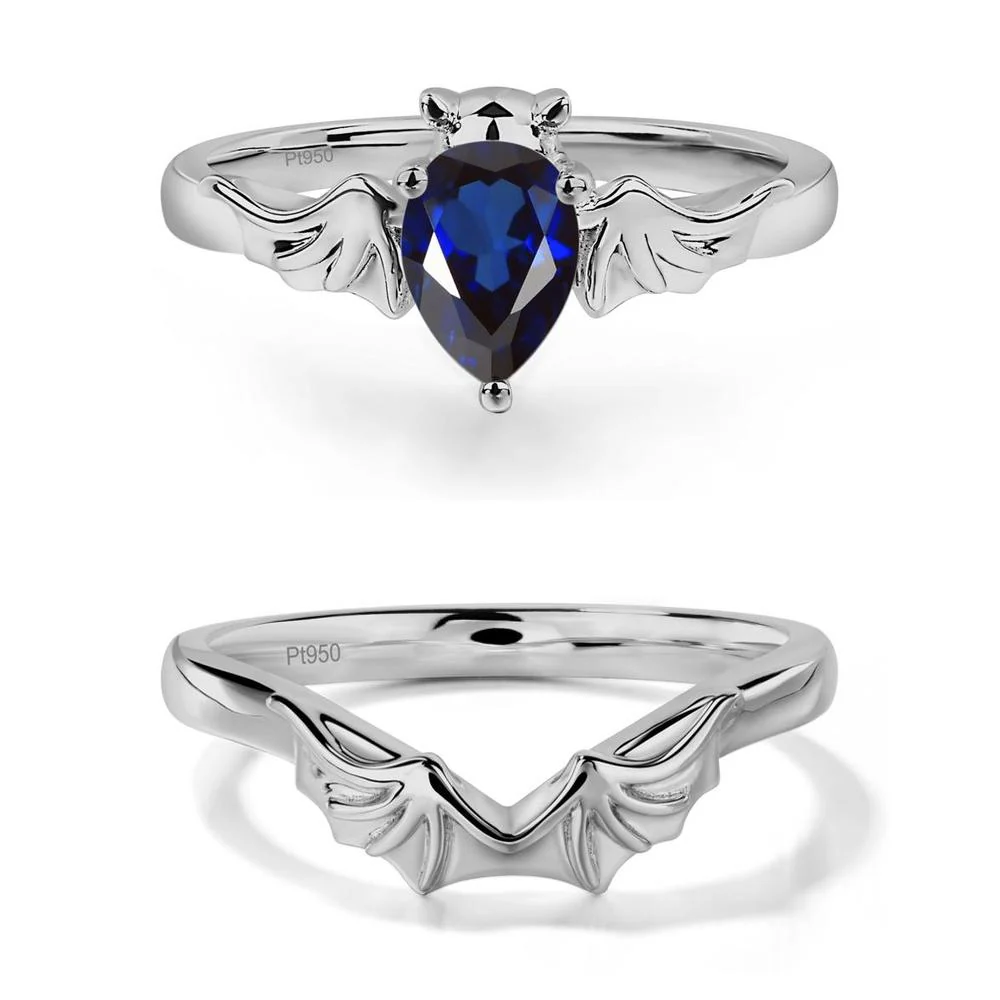 Sapphire Gothic Promise Ring - Image 25