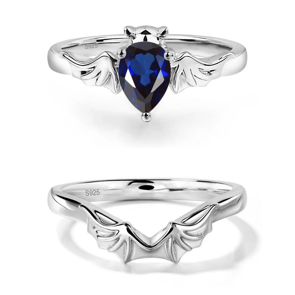 Sapphire Gothic Promise Ring - Image 27