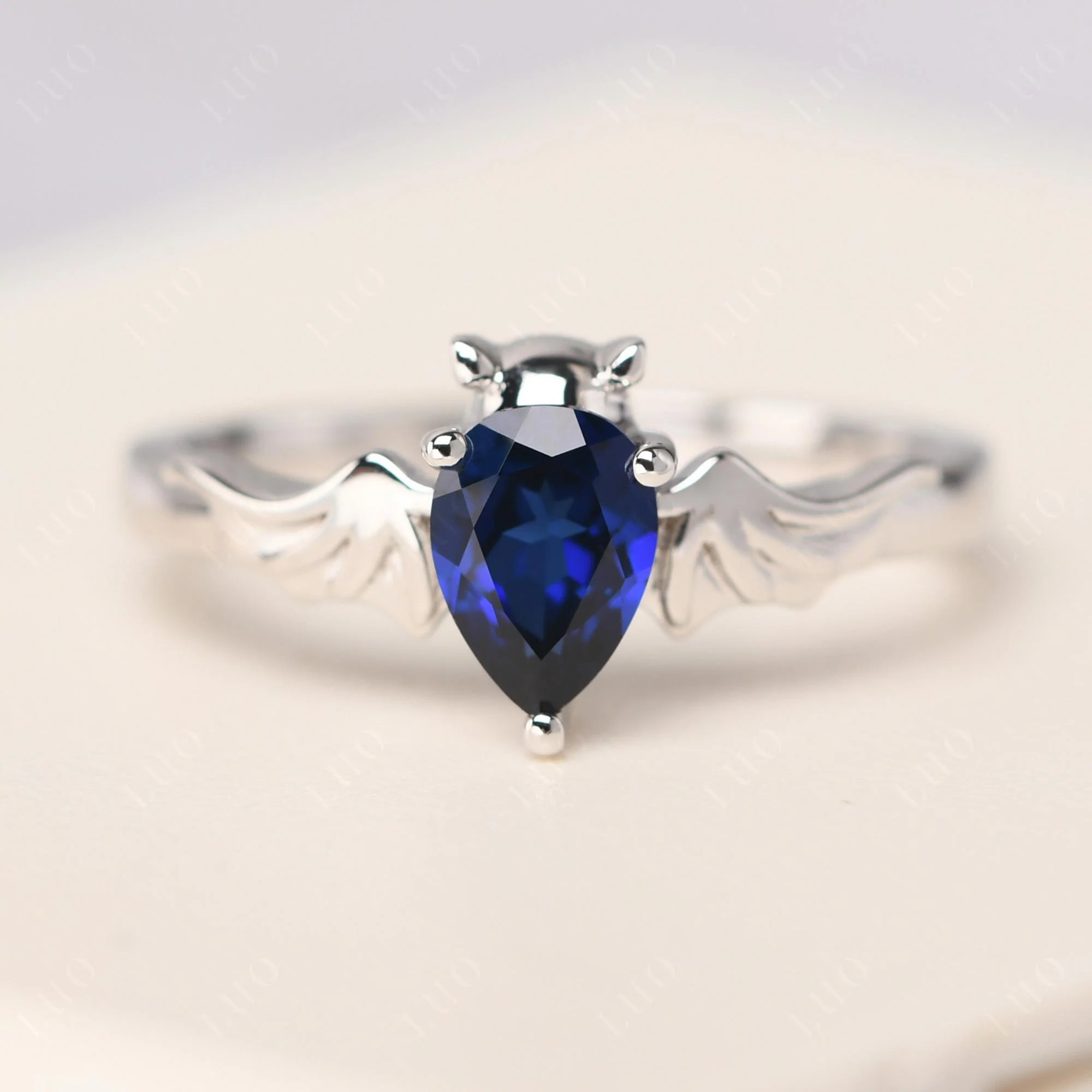 Sapphire Gothic Promise Ring - Image 29