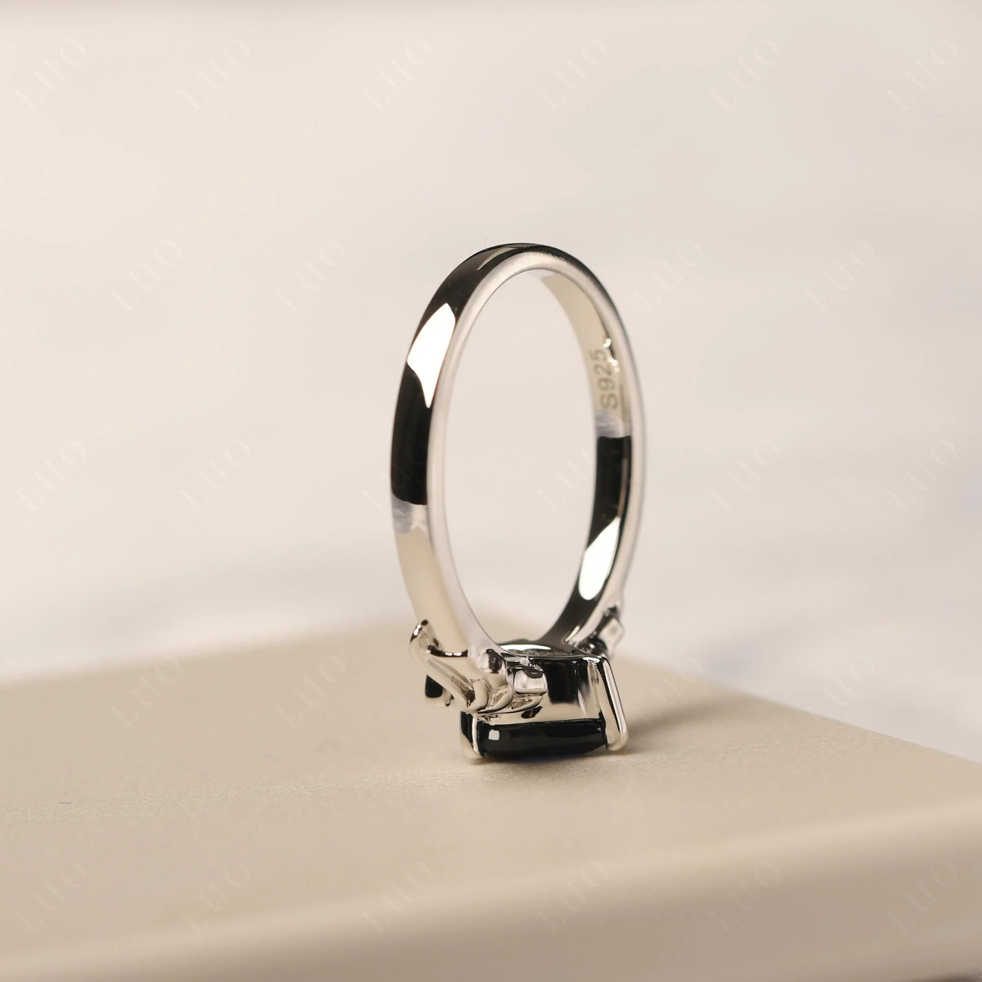 Sapphire Gothic Promise Ring - Image 33