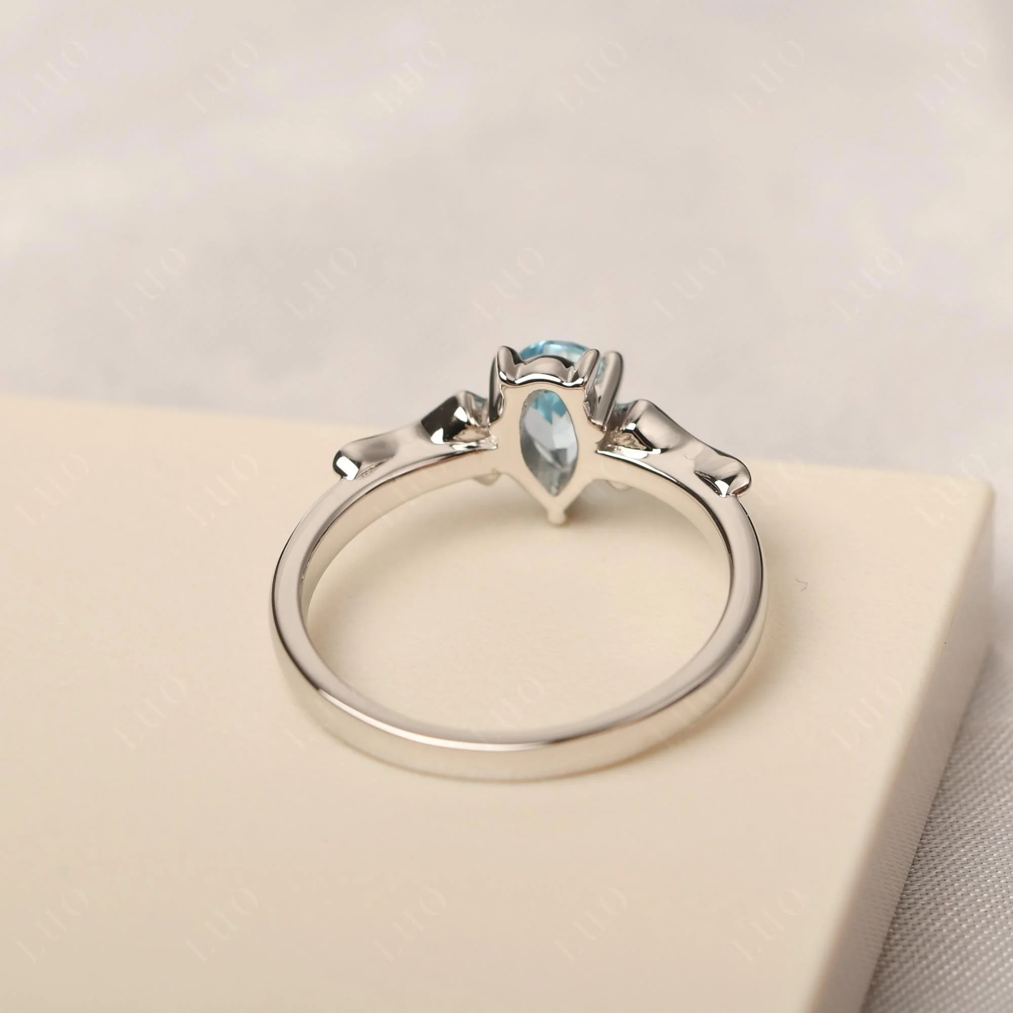 Swiss Blue Topaz Bat Ring - Image 31