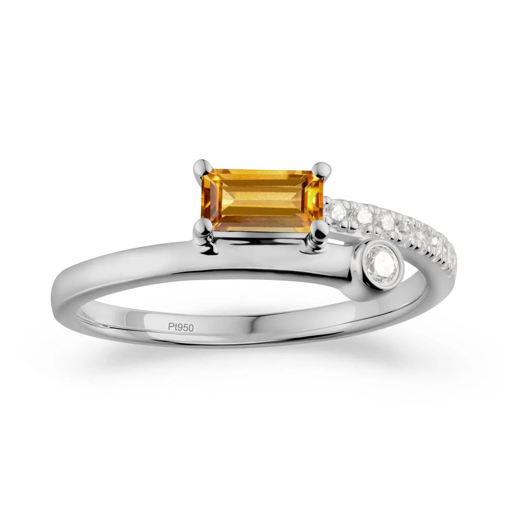 Toi Et Moi Citrine Ring for Women