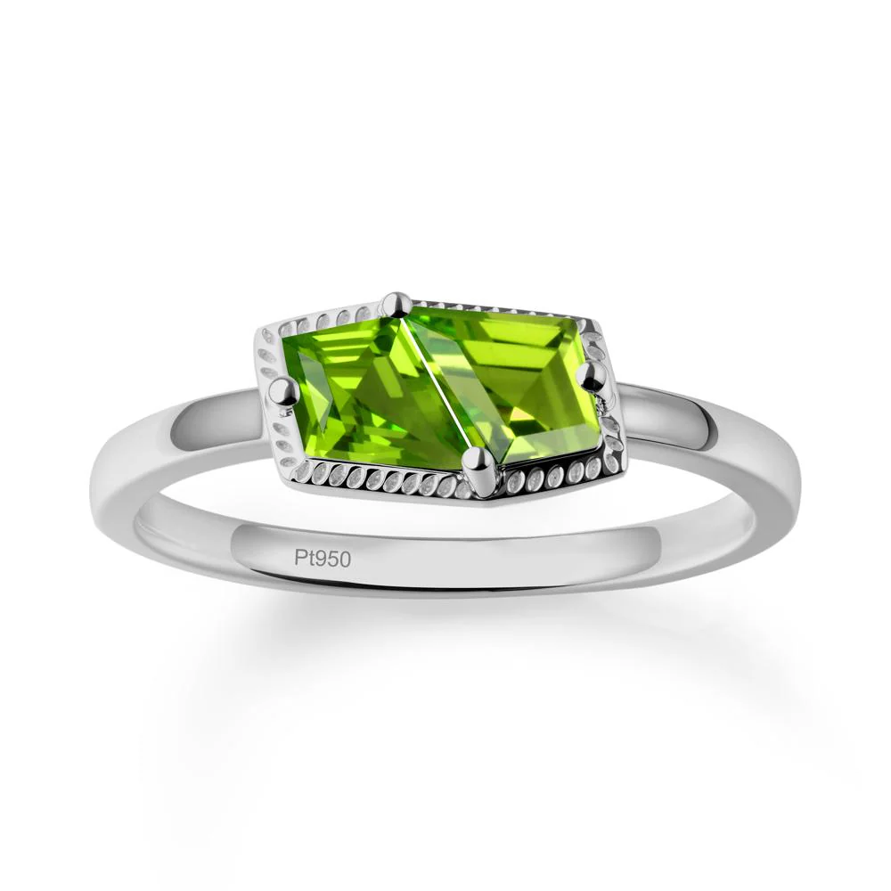 Toi Et Moi Kite Peridot Ring - Image 8
