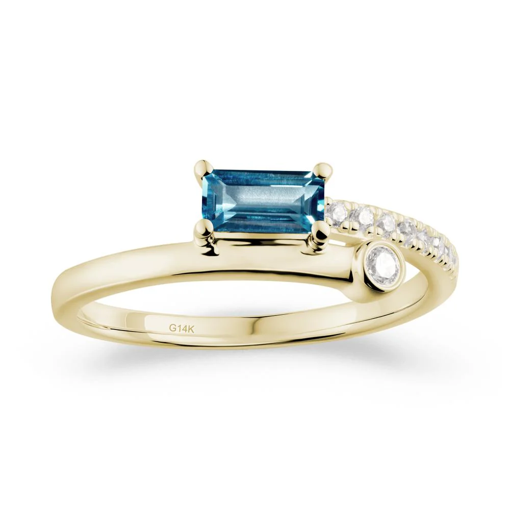 Toi Et Moi London Blue Topaz Ring for Women